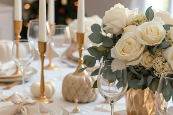 Centros de mesa que inspiran: Ideas creativas para decorar tu mesa con vajillas de porcelana
